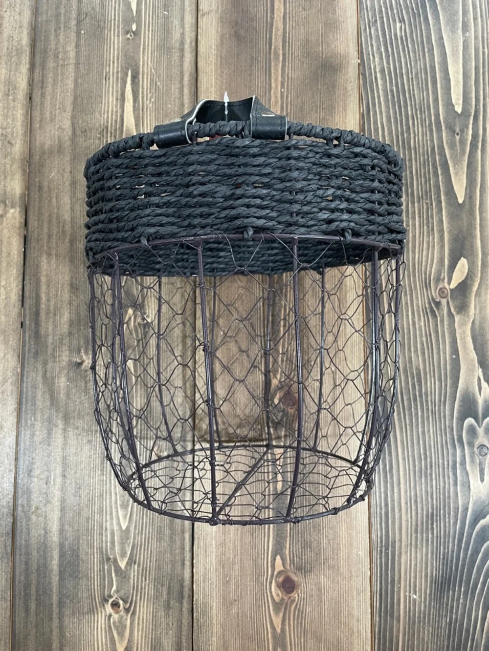 Medium Wired Decorative Storage Basket